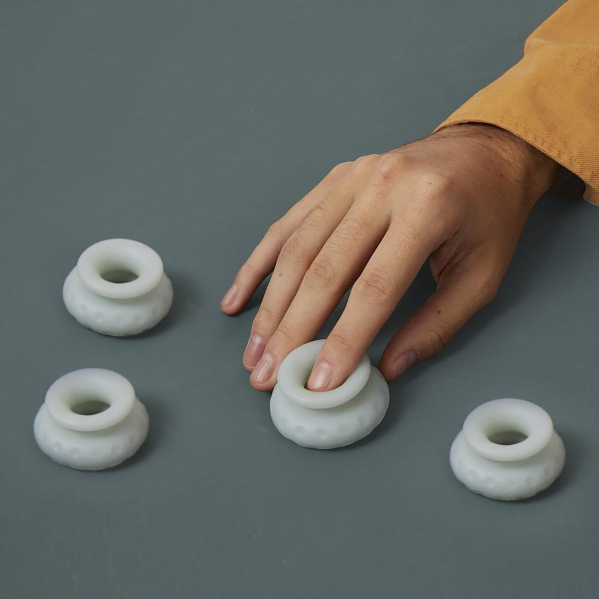 Ohnut Depth-Limiting Rings 4-Pack Jade-1