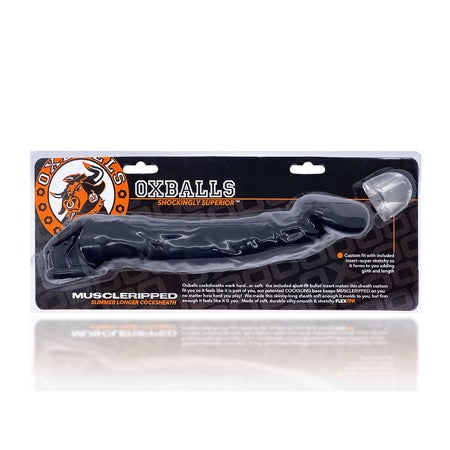 Oxballs Muscle Ripped Cocksheath Black-0